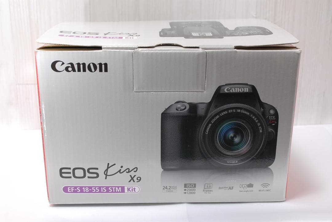 ✨人気色ホワイト✨Canon Kiss X9 スマホ転送 収納バッグ付き❤️