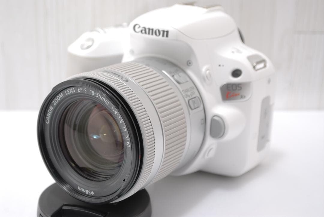 ✨人気色ホワイト✨Canon Kiss X9 スマホ転送 収納バッグ付き❤️