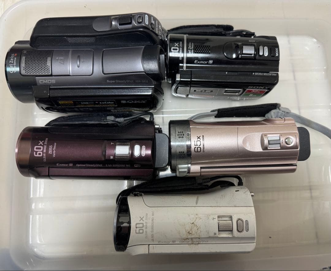 ビデオカメラ Sony JVC 5台 まとめ