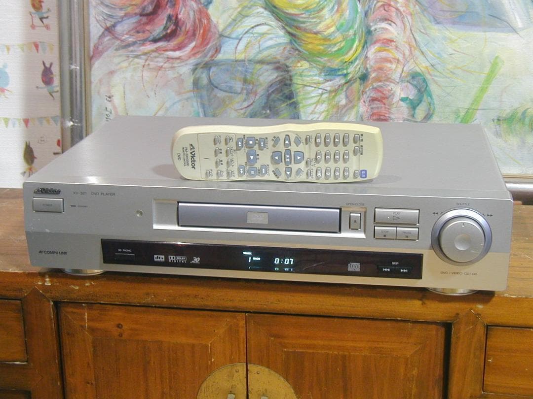★ビクター　XV-521 [DVD・CDプレーヤー]　当時47250　動作良好