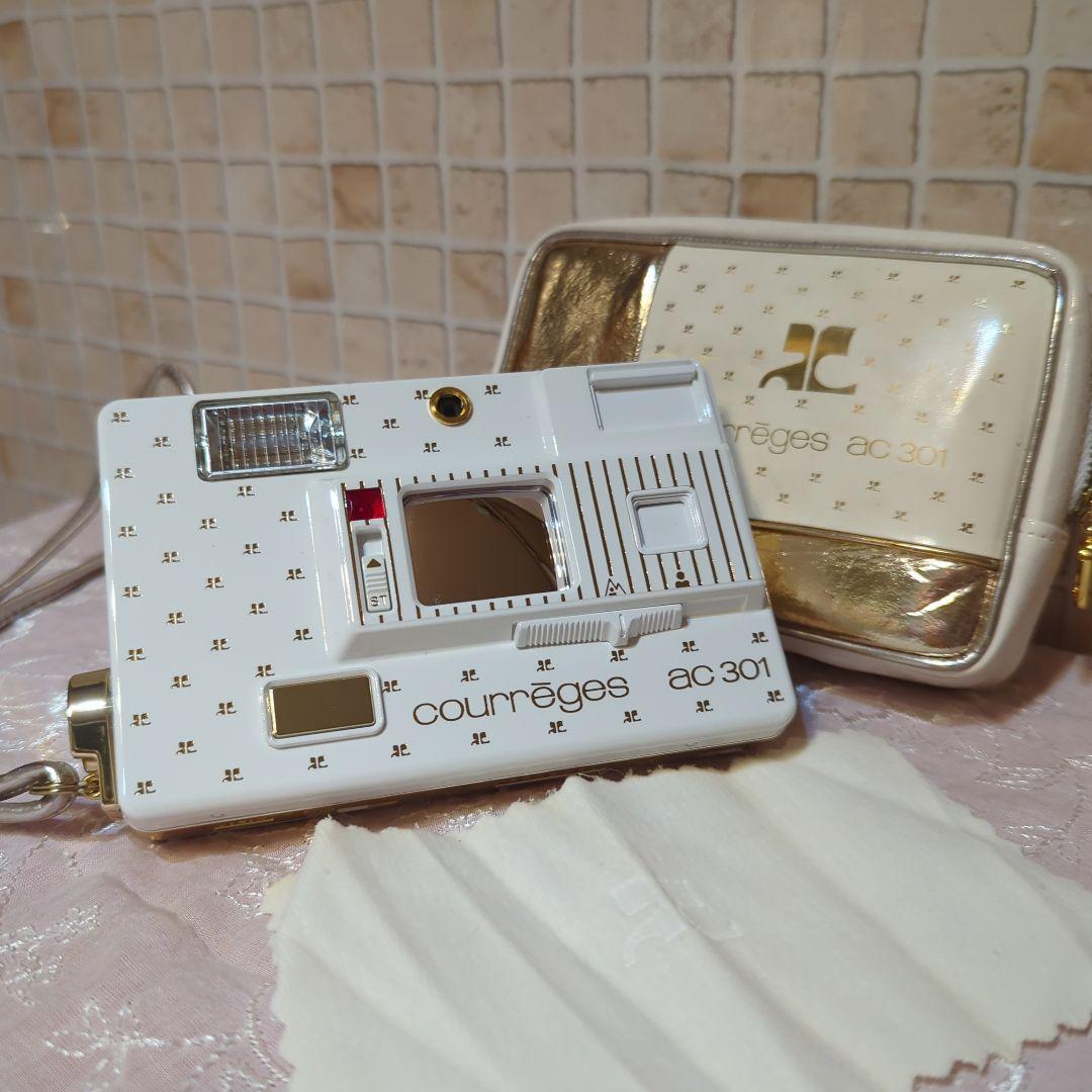 courrèges AC-301 ミノルタディスクカメラ 元ケース付き昭和レトロ