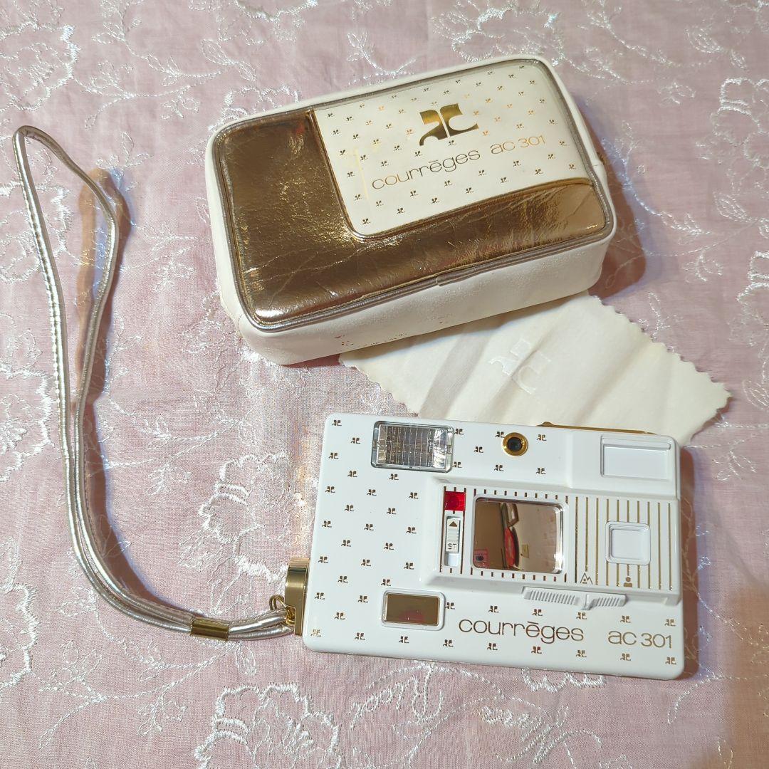 courrèges AC-301 ミノルタディスクカメラ 元ケース付き昭和レトロ