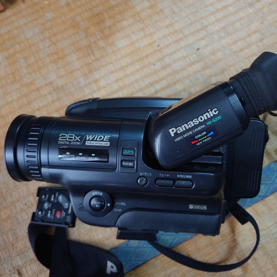 動作品 Panasonic NV-DS200 miniDV ビデオカメラ