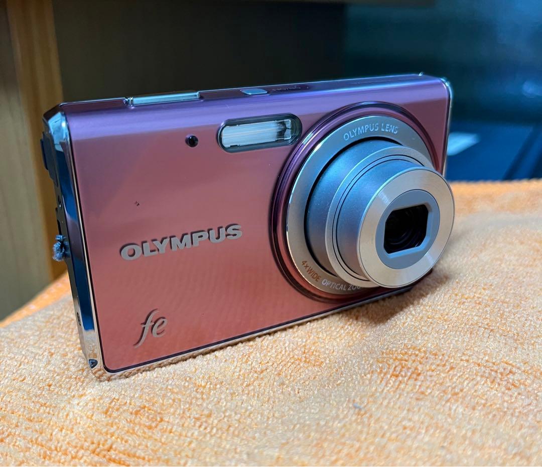 OLYMPUS オリンパス FE-4020 ピンク コンパクトデジタルカメラ