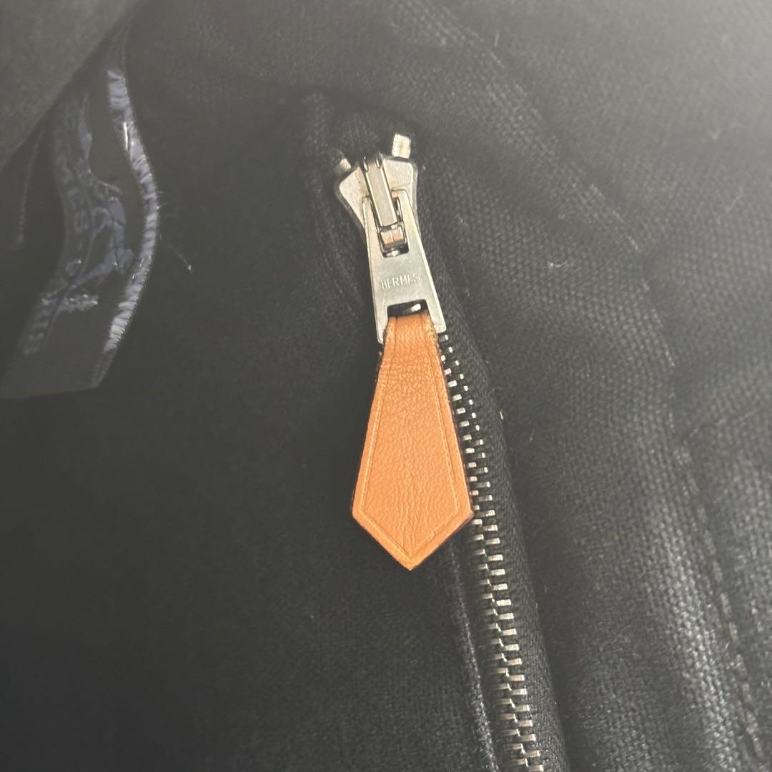 HERMES トートPM 100754M フールトゥ キャンバス ブラック