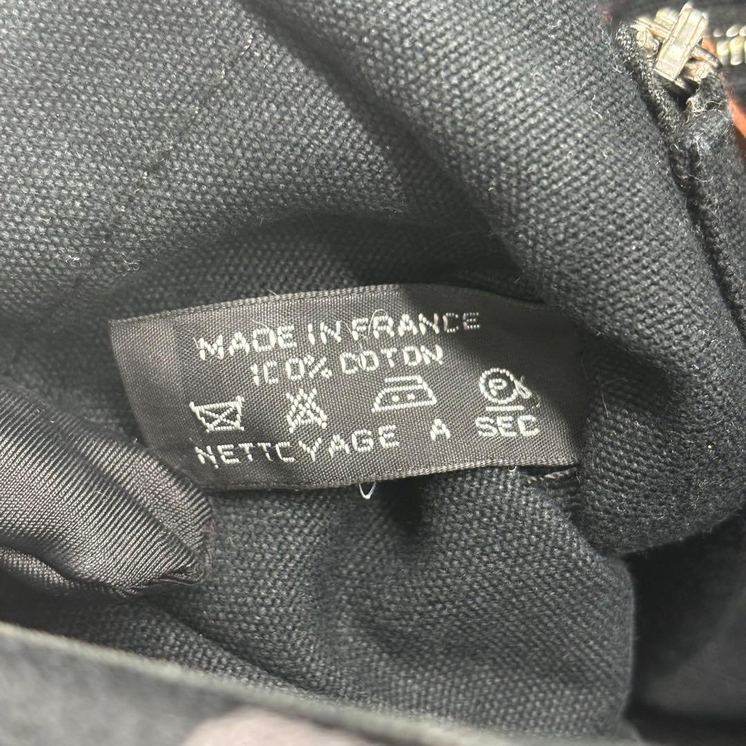 HERMES トートPM 100754M フールトゥ キャンバス ブラック