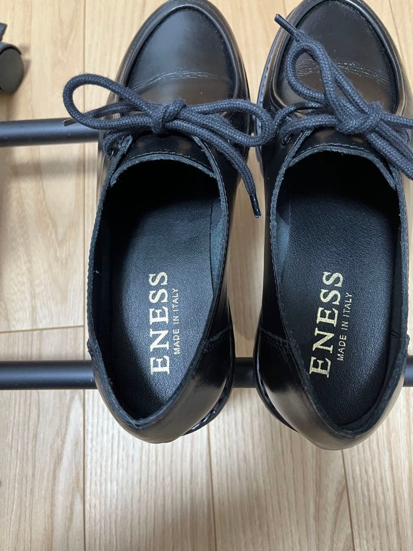 北欧暮らしの道具店ENESS / エネス / チロリアンシューズ ブラック 39