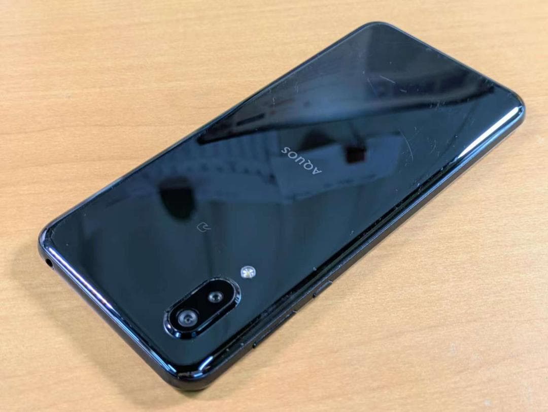 スマートフォン本体 111200D AQUOS sense3 plus 901SH 128GB