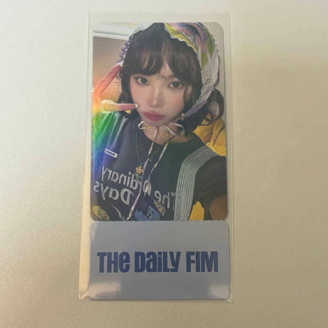 LE SSERAFIM シーグリ ポップアップ 特典 トレカ チェウォン