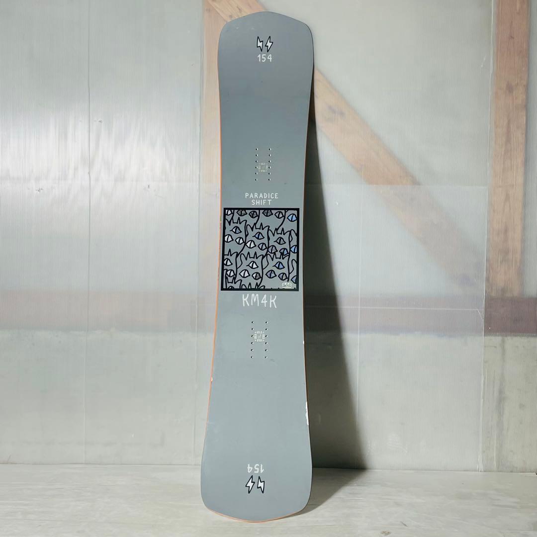 万能モデル⭐︎KM4K PARADICE SHIFT 154 カモシカスノーボード