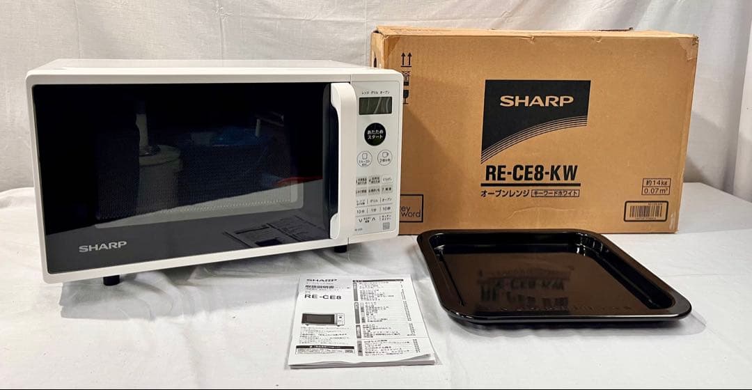 ③ SHARP RE-CE8-KW オーブンレンジ 2021年製