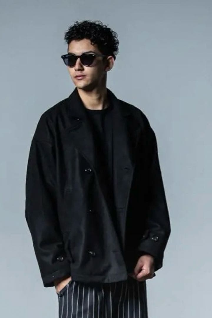 リサウンドクロージング　洗えるピーコート　サイズ3