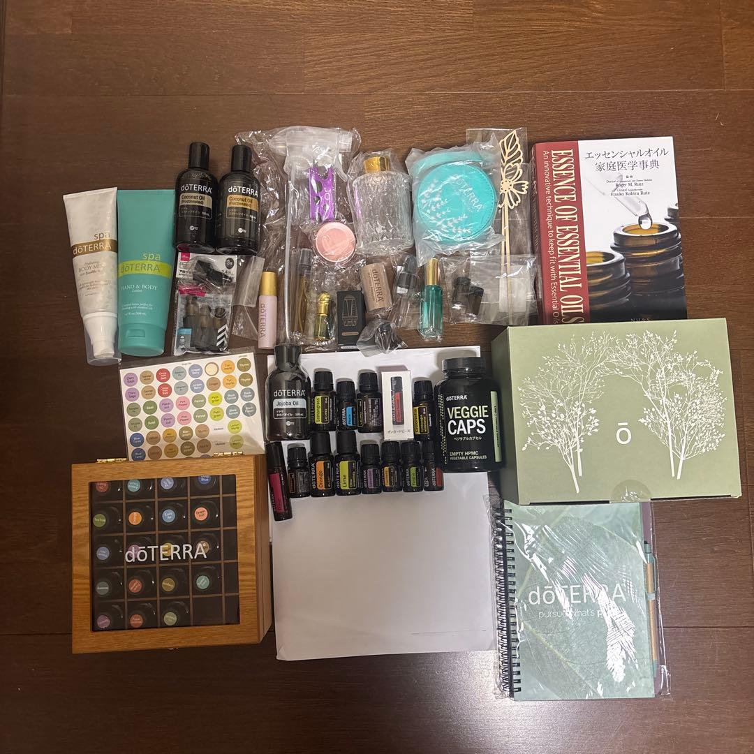 doTERRA オイル、ディフューザー、本、ミネラル他 まとめ売り