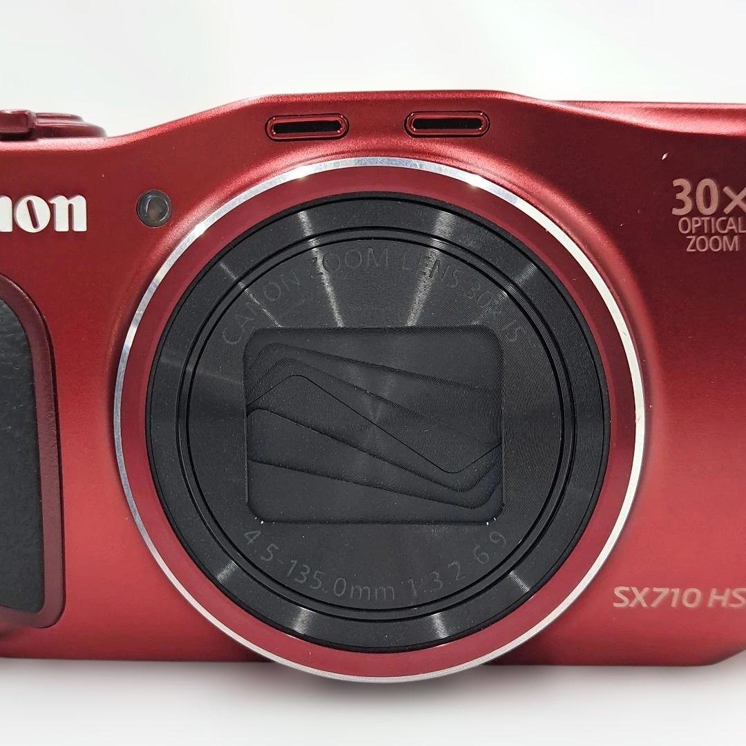 Canon Power Shot SX710HS デジタルカメラ レッド 稼働品