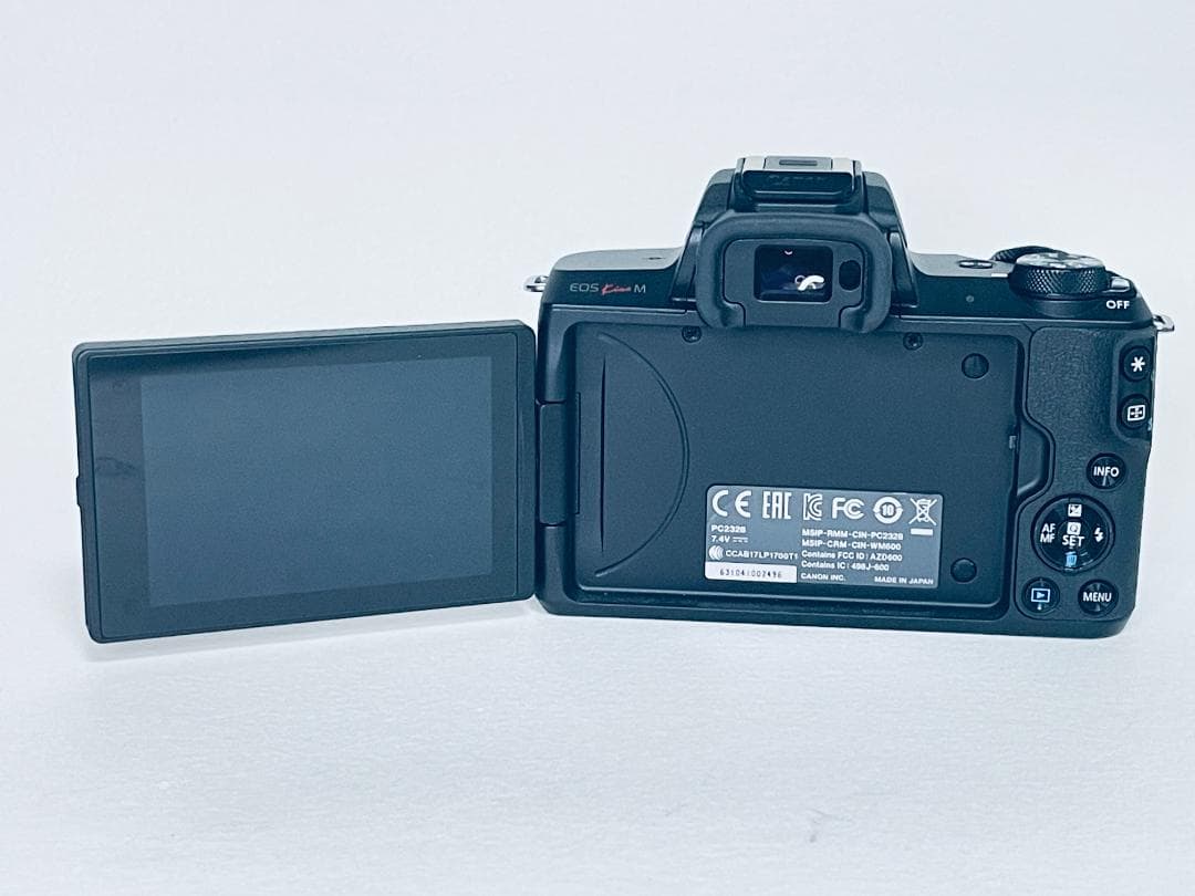 Canon キャノン EOS Kiss M ブラック 【美品！動作確認済】