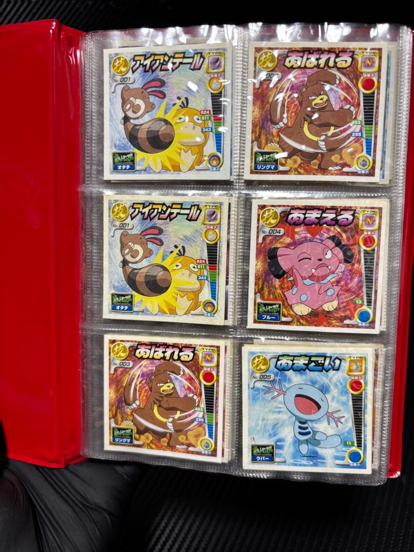 最強シール烈伝ポケモンシールポケットモンスター列伝アマダカード明治amada金銀