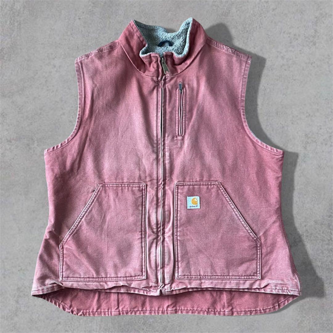 レアカラー 80s 90s Carhartt ダックベスト
