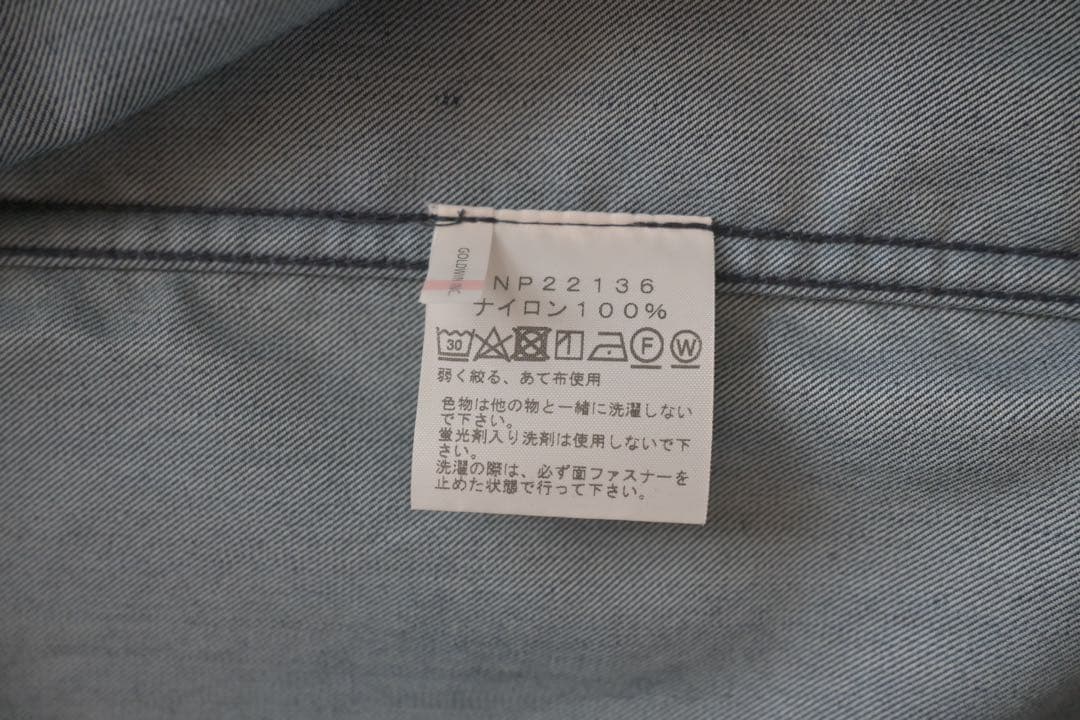 THE NORTH FACE ナイロンデニムジャケット