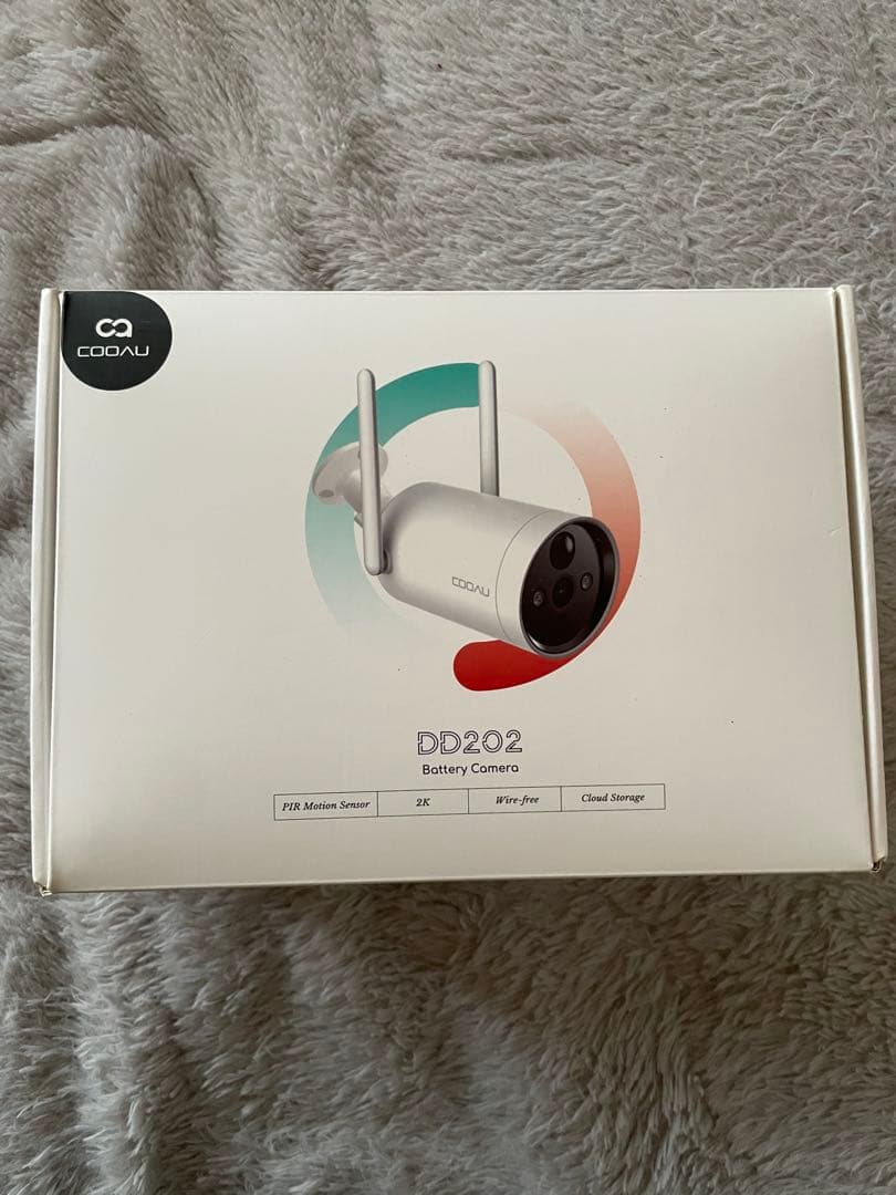COOAU 防犯カメラ 屋外　ソーラーパネル