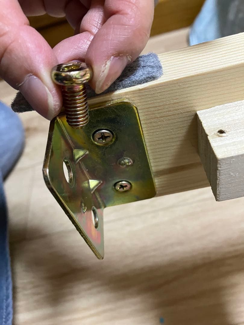 ニトリ　すのこ　ダブルベッド