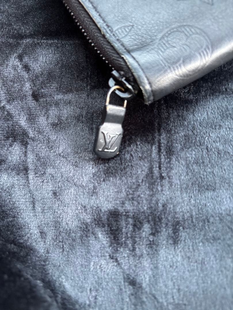 Louis Vuitton ブラック レザー 長財布