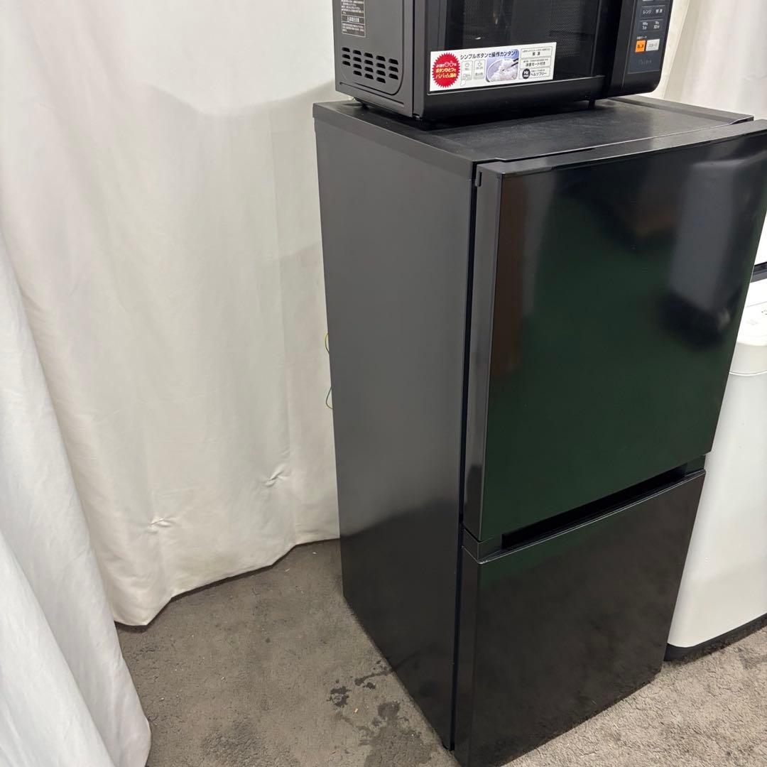 ★149　冷蔵庫　洗濯機　電子レンジ　黒　一人暮らし　家電セット　設置無料