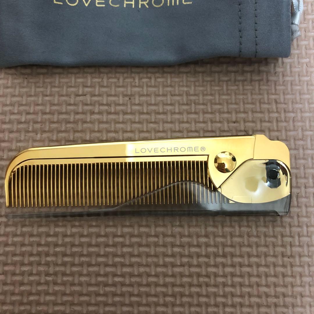 新品　未使用　LOVECHROME K24GPバングスコーム ゴールド