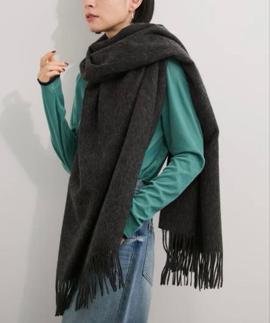 【TWEEDMILL/ツイードミル】大判ストール