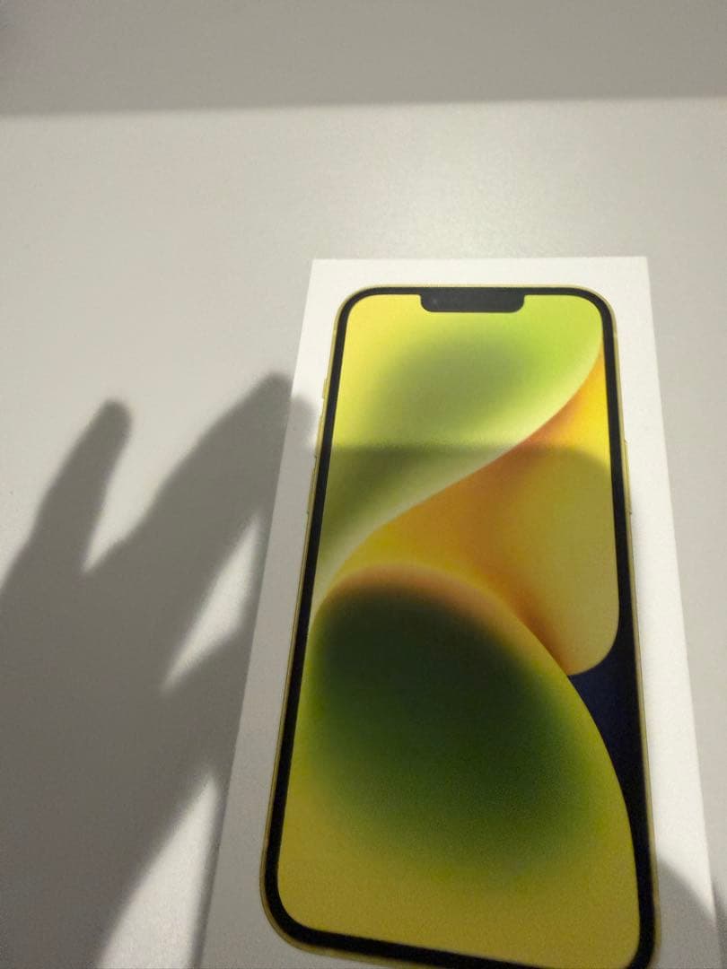 【美品】Apple iPhone 14 512GB 本体 イエロー