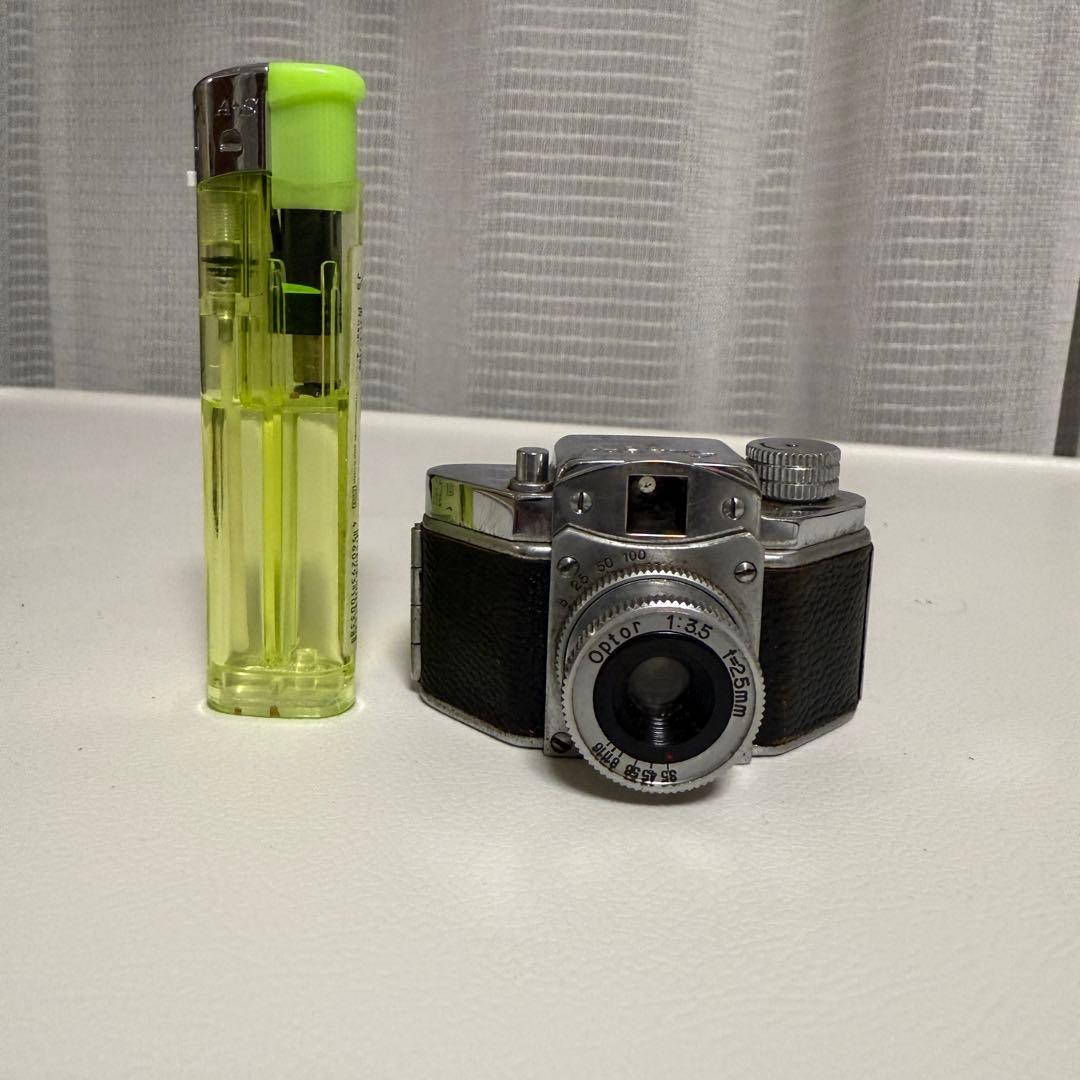 Snappy ケース付き ミニカメラ 豆カメラ アンティーク【ジャンク品】