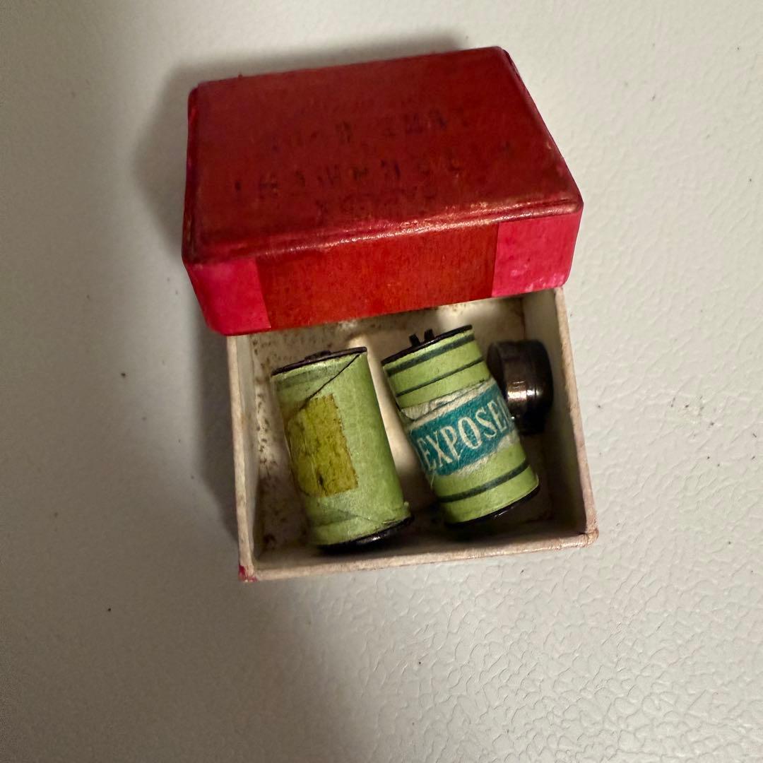 Snappy ケース付き ミニカメラ 豆カメラ アンティーク【ジャンク品】