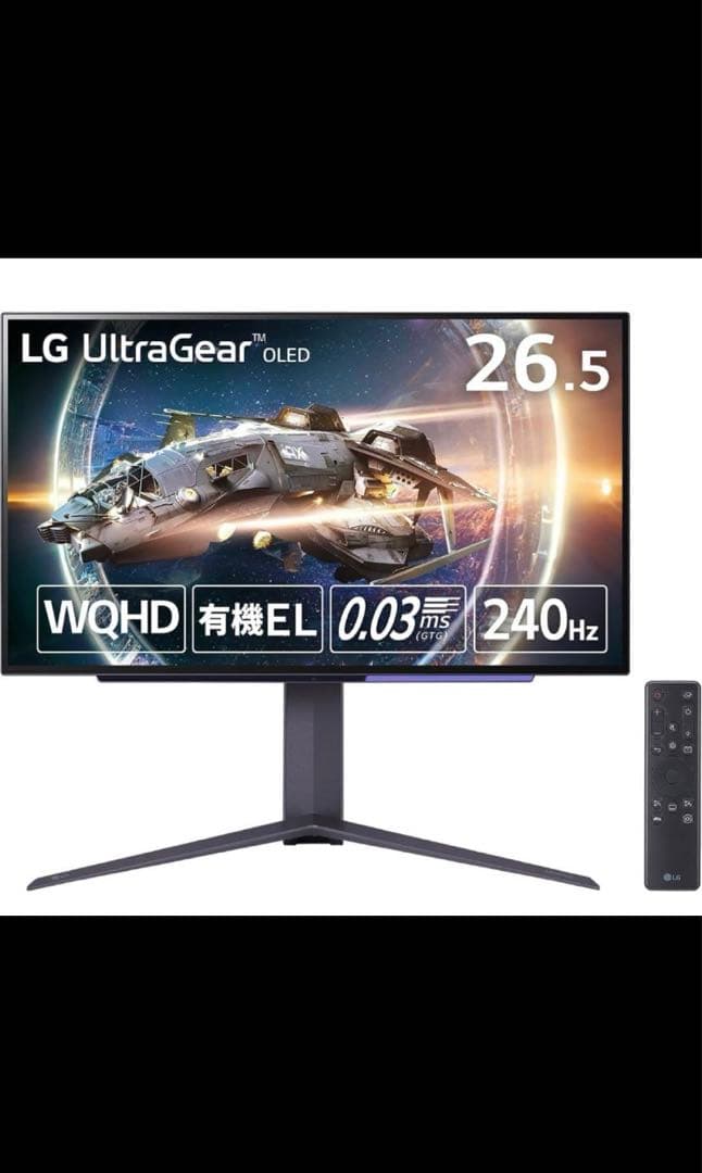 【LG】 UltraGear 27GR95QE-B 240hz 0.03ms