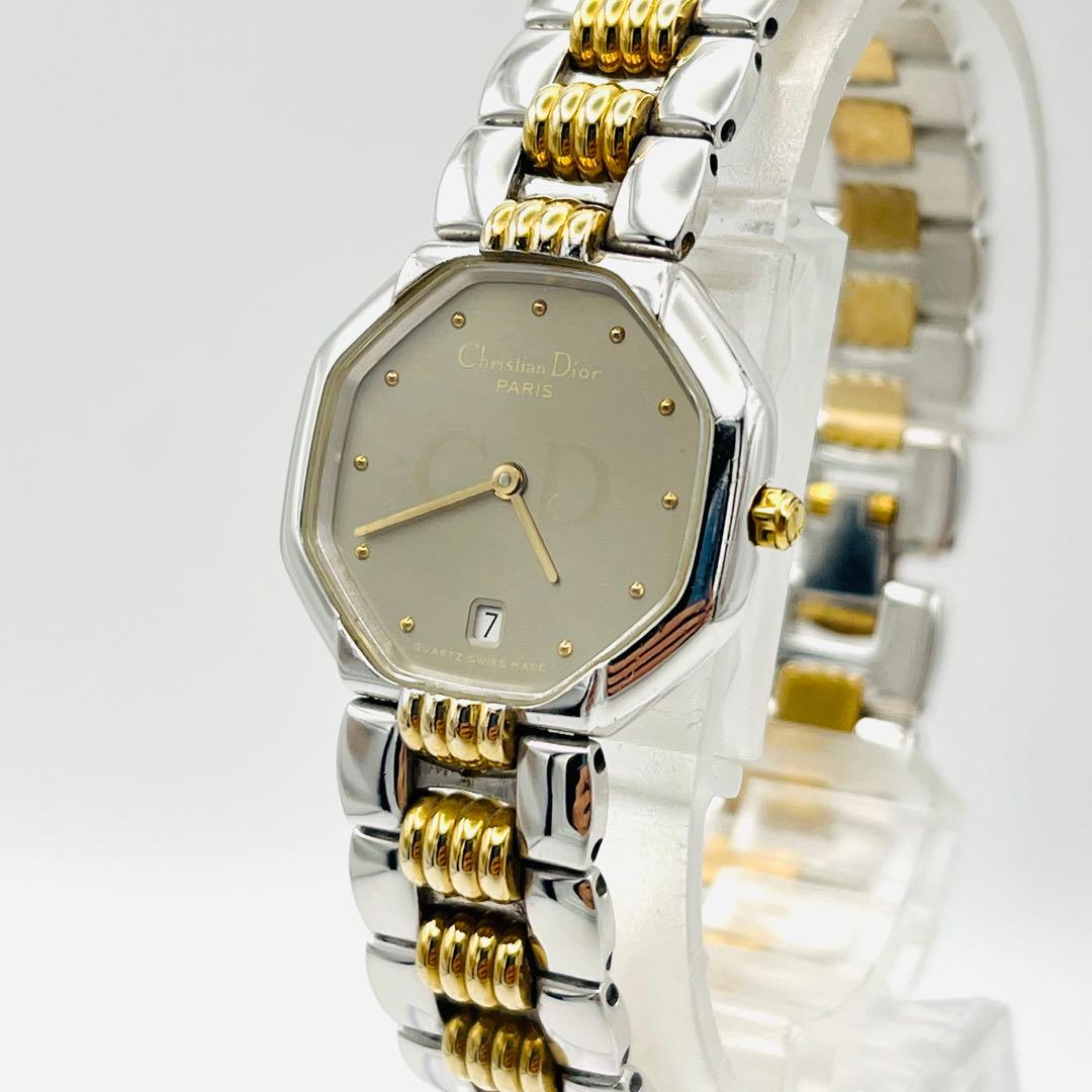 ChristianDior レディース時計/オクタゴンコンビベルト DEPOSE