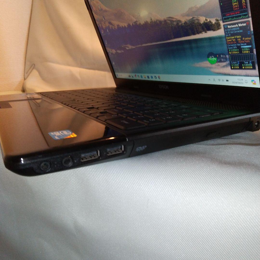 エプソン15.6インチノートPC　NJ3300　中古良品　Win11即使用可