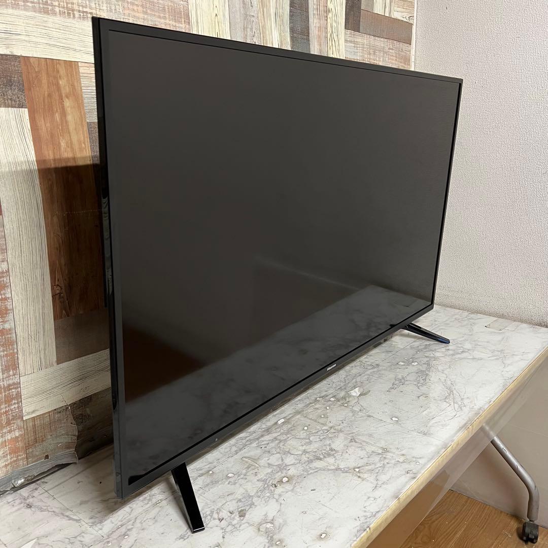 全国送料込❣️ハイセンス50型4K液晶テレビWチューナー外付けHDD録画