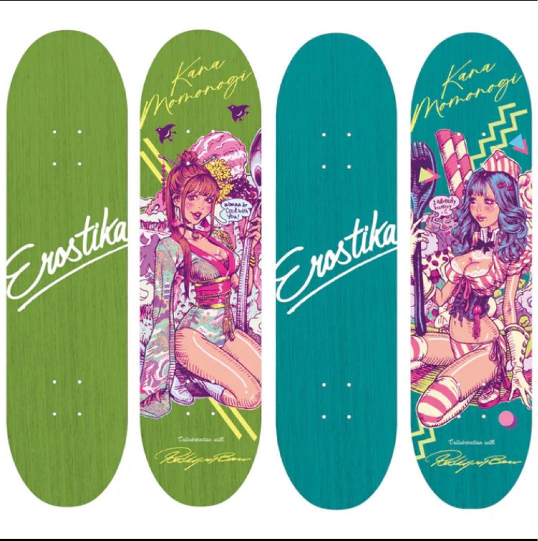 ロッキンジェリービーン 桃乃木かな skate deck スケボー デッキ 2枚