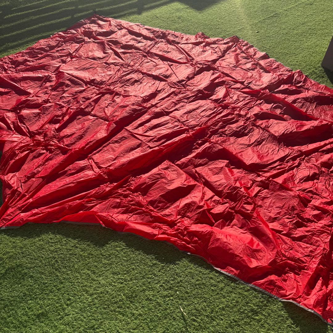 希少 テンマクデザイン　パンダテント レッド タープセット