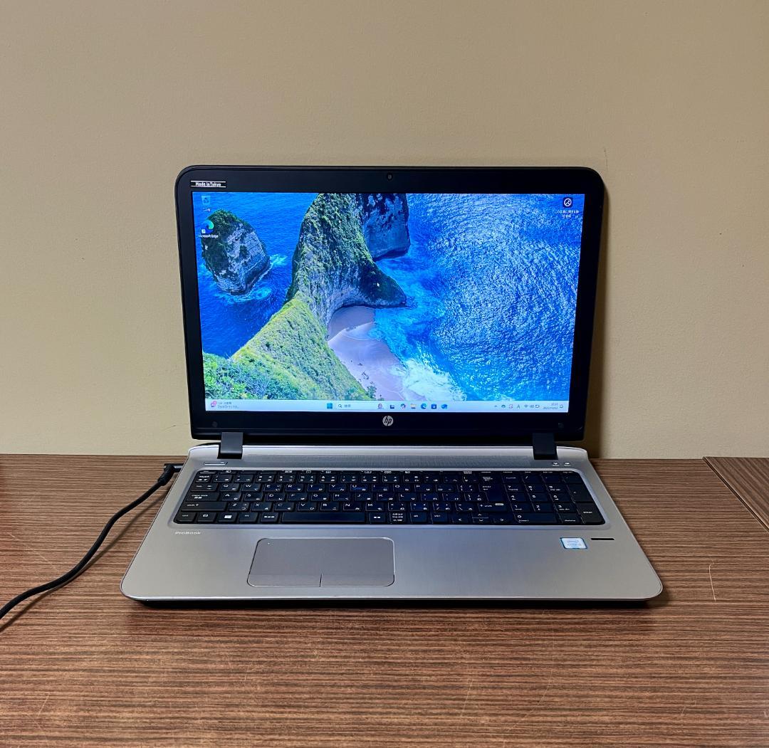 DVD、フルHD、HP ProBook 450 G3、8GB、128+500GB