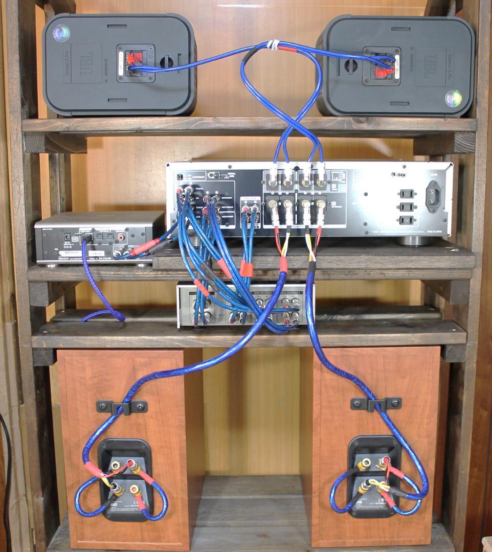 しょうです。2200αZONOTONE 1m3本 ナカミチ金バナナプラグ付