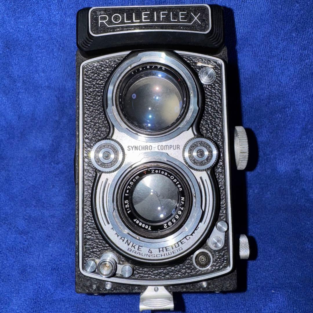 ローライフレックス（Rolleiflex） ジャンク品 二眼レフカメラ