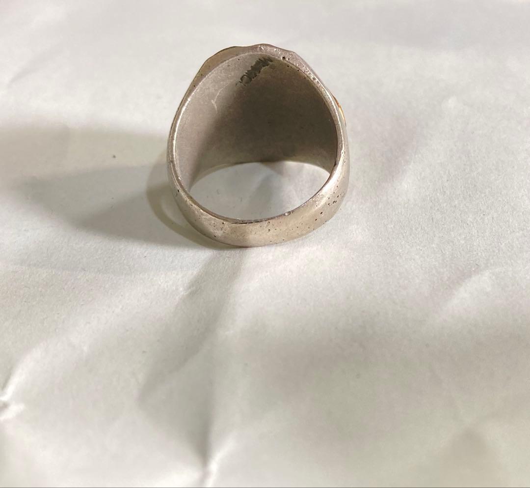 ビンテージ　メキシカン バイカー リング