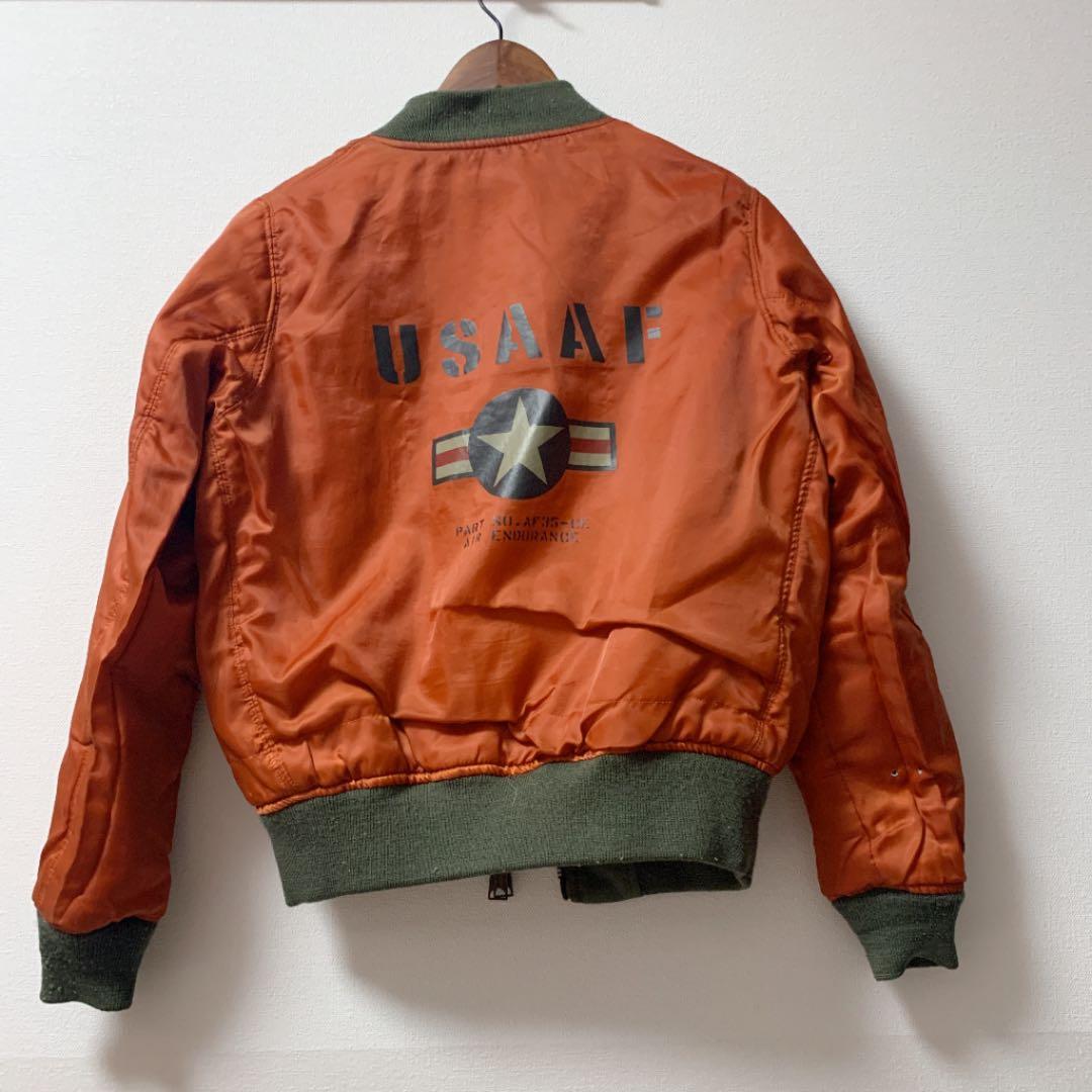 ヴィンテージ限定40周年モデル！AVIREX MA-1 ブルゾン ジャケット