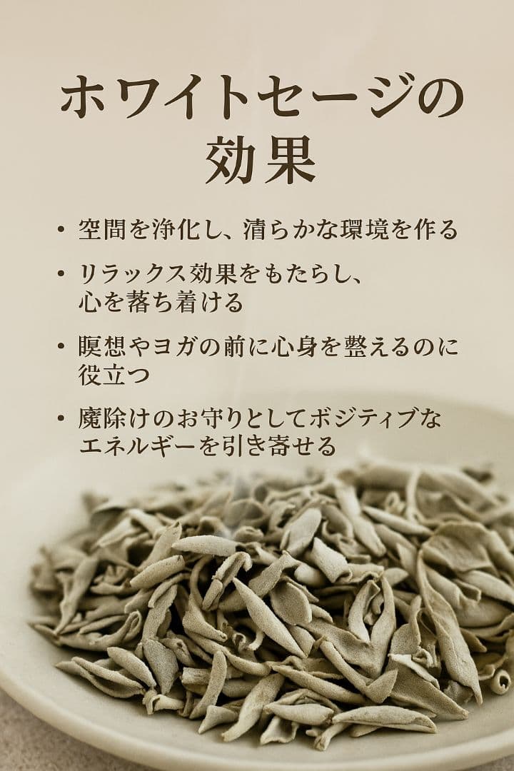 激安価格☆無農薬ホワイトセージ1kg箱入りお香浄化お徳用業務用