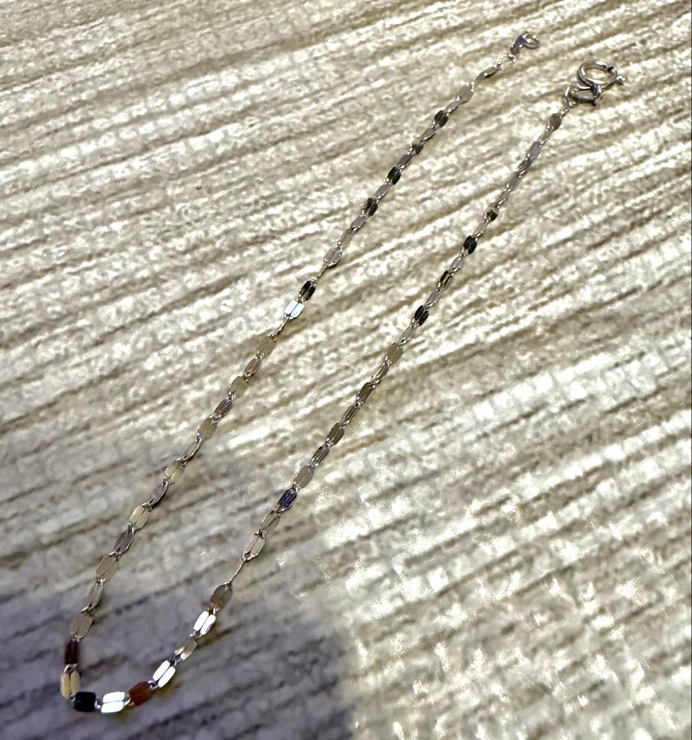 プラチナ　ブレスレット　PT950 18cm〜19cm メンズ　レディース