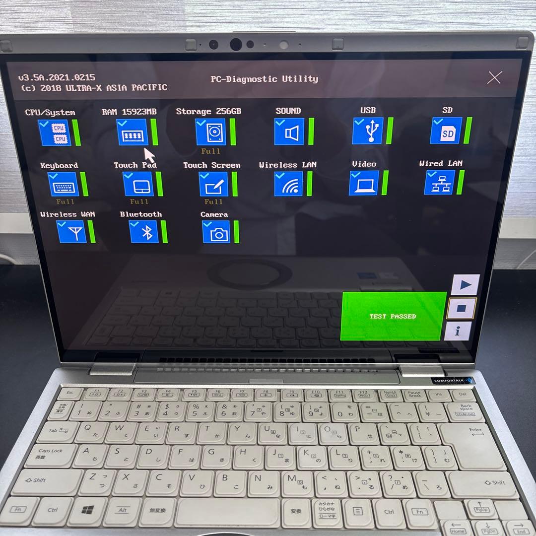 【訳あり】レッツノート CF-FV1 Windows11/11世代i5/16GB