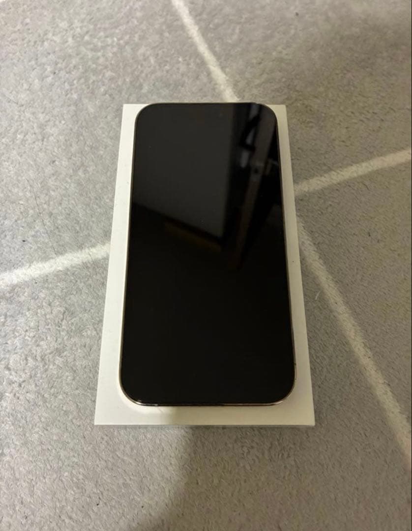 【美品】Apple iPhone 14 Pro ゴールド 本体