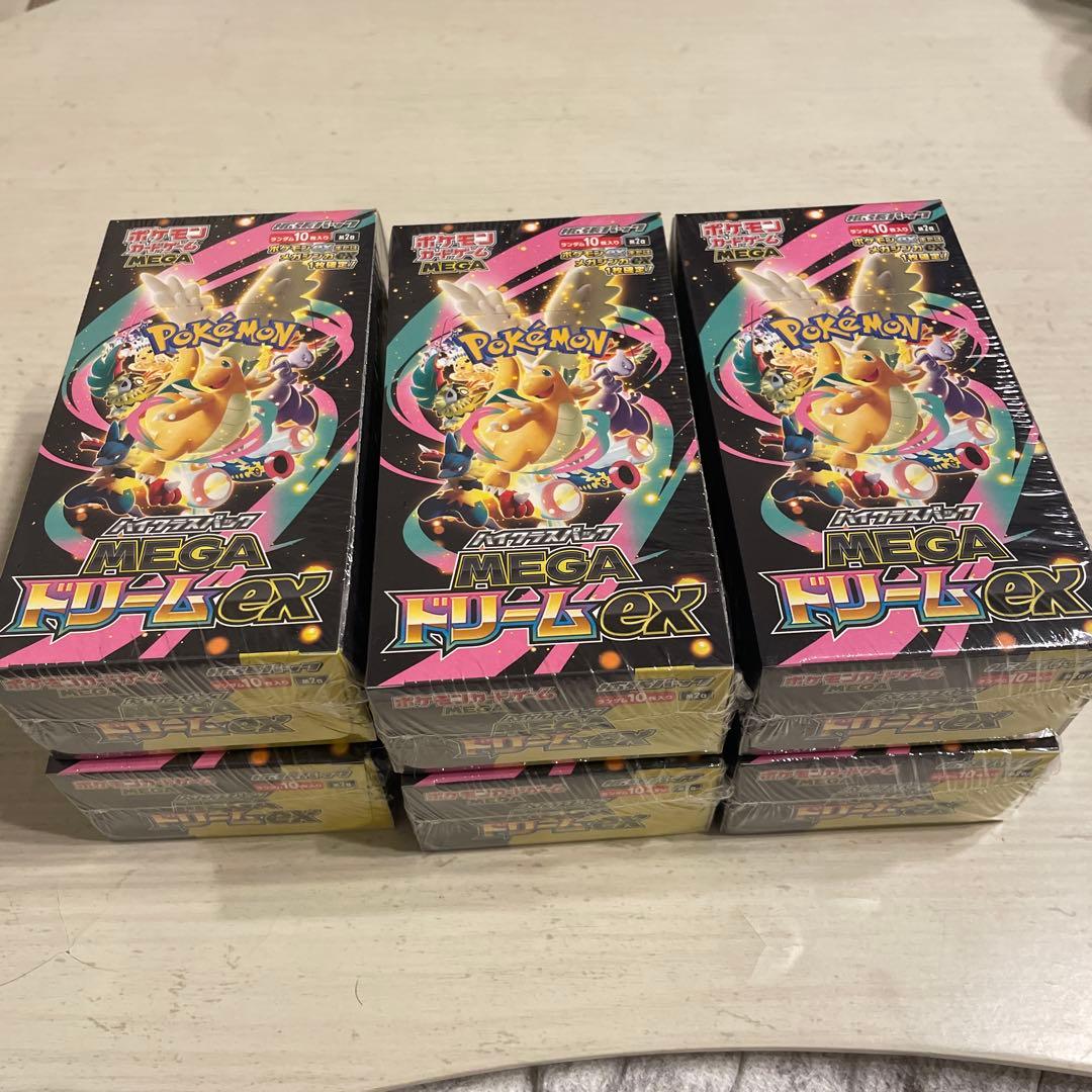 ポケモンカードゲーム メガドリームEX 6BOX