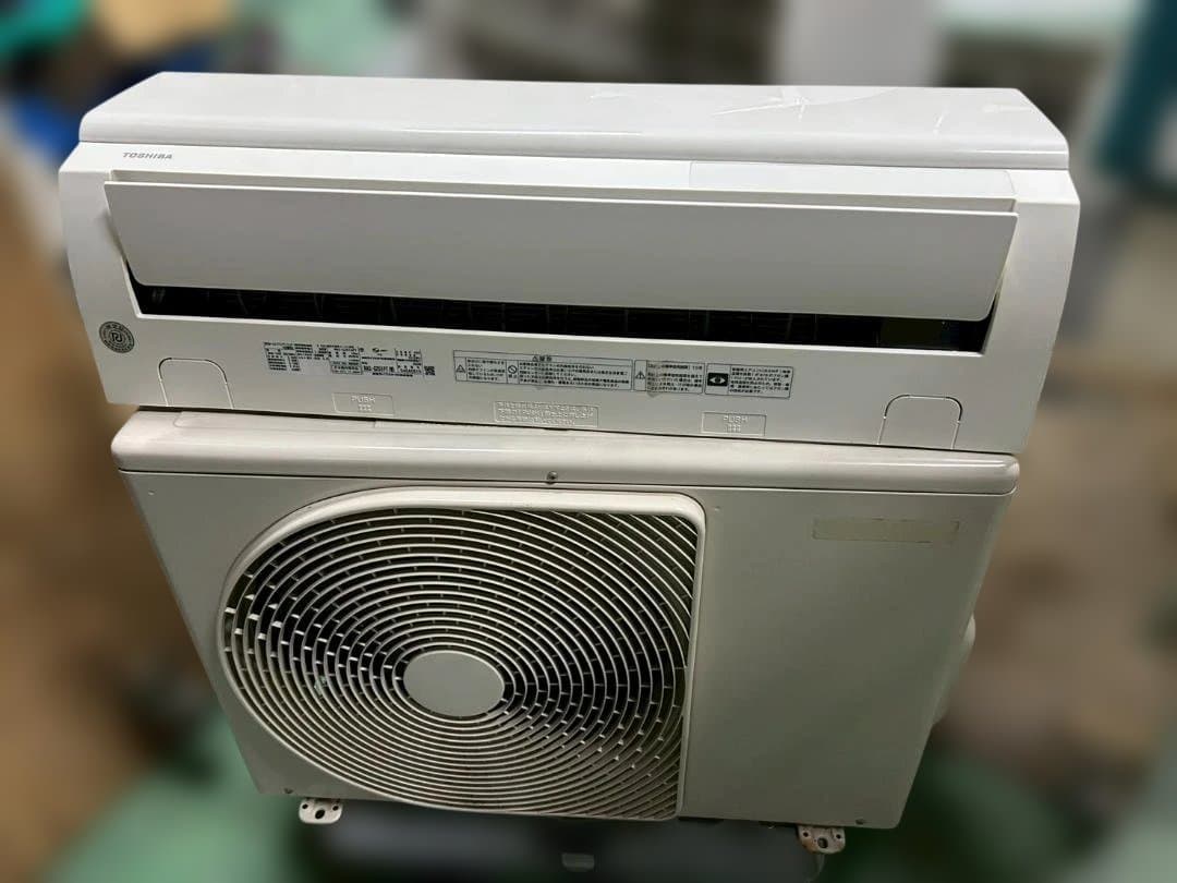 即決 エアコン 東芝2.5k　中古 動作品　10畳 名古屋中川区直引のみ 取付可