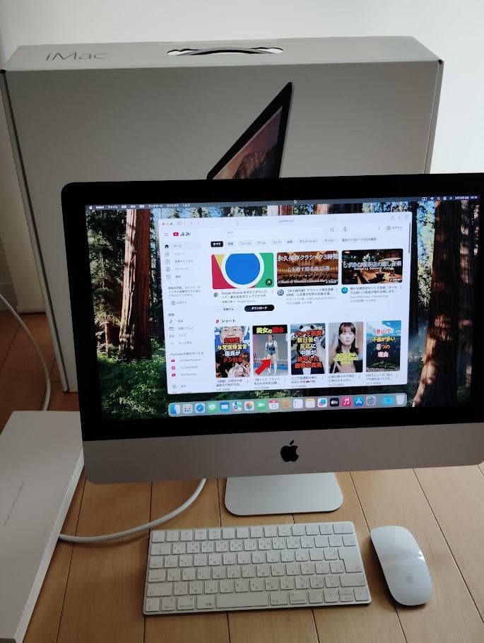 iMac 4K 21.5 2019年　SSD　500GB