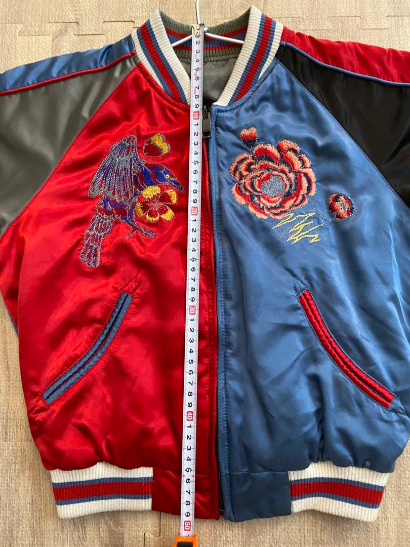 DIESEL スカジャン リバーシブル 刺繍 レディース